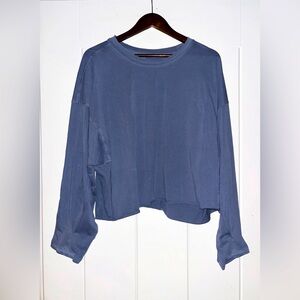 FP Movement By FP Inspire Layer Classic Crewneck Boxy Slightly Crop Fit NEW XL
